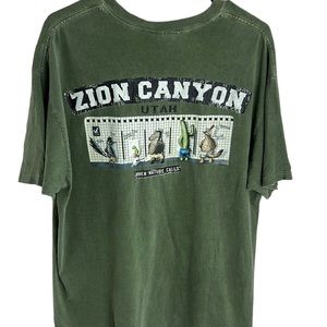 The Duck Company 2004 When Nature Calls Zion Canyon Utah Shirt Men’s Size L